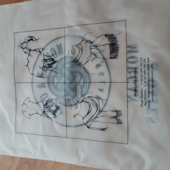 Morgan & Oates wrap/scarf - Picture 3 of 6